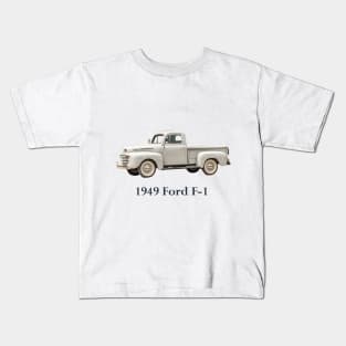 1949 Ford F-1 Kids T-Shirt